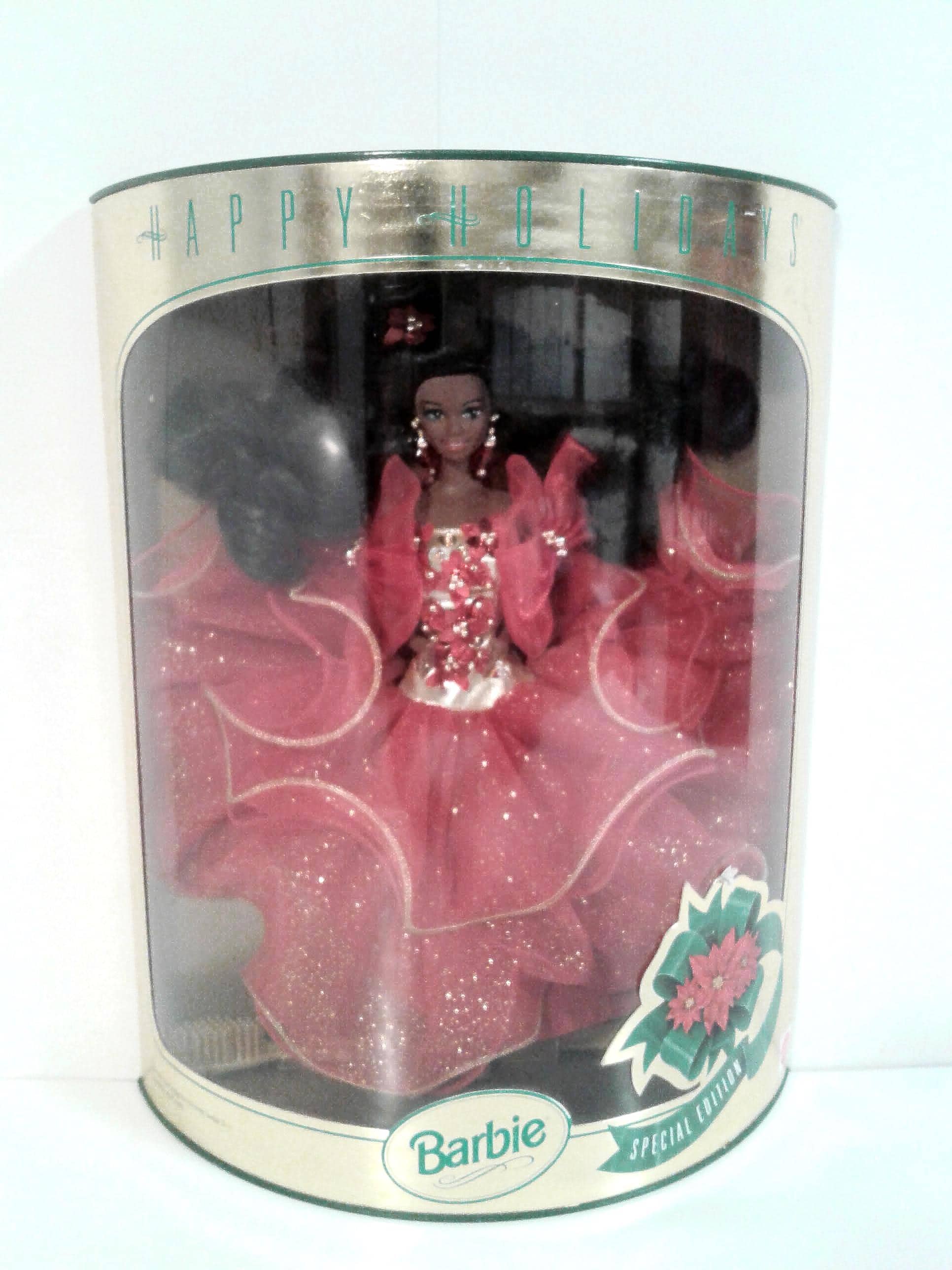 Happy Holidays African American Barbie Doll #10911 Special Edition