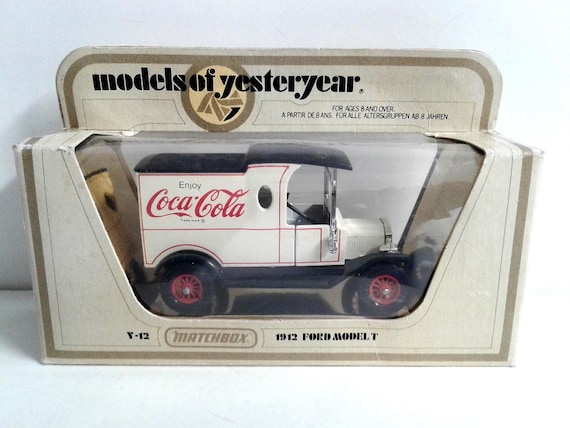Matchbox Models of Yesterday Car Coca-cola Y-12 1912 Ford Model T