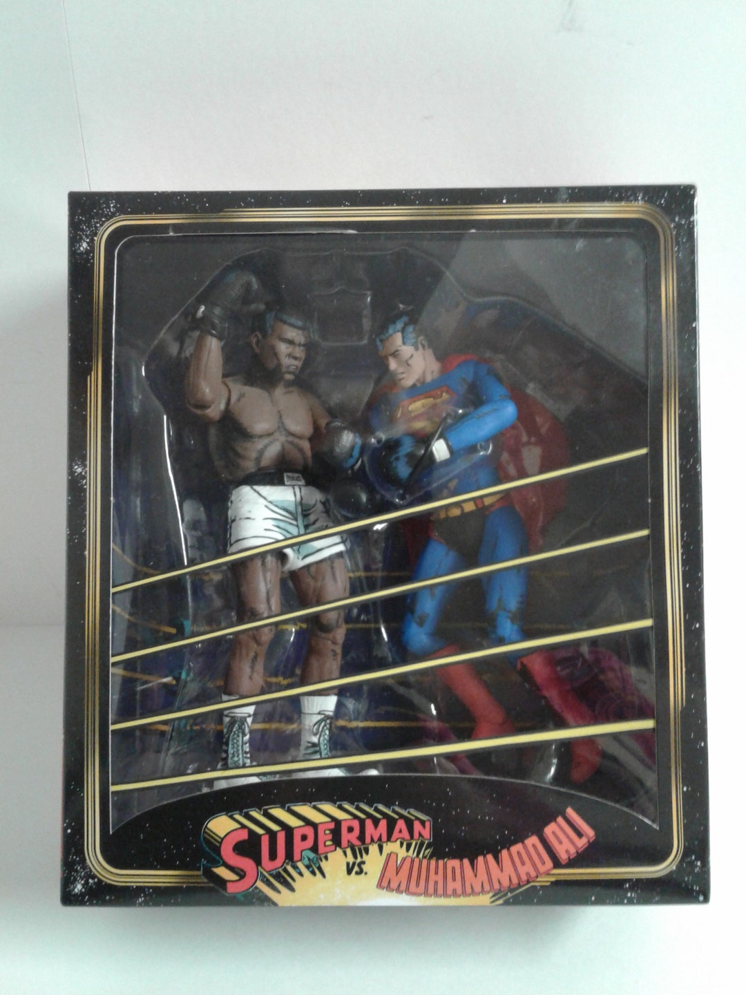 DC Comics NECA Superman Vs. Muhammad Ali 2 pack Action Figures