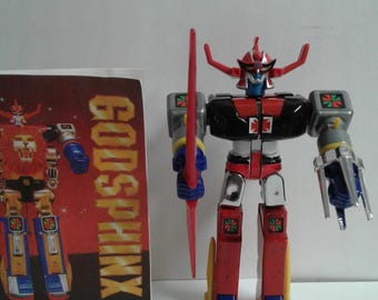 Super Robots GODSPHINX Diecast Metal #902 Vintage Chogokin 1980s
