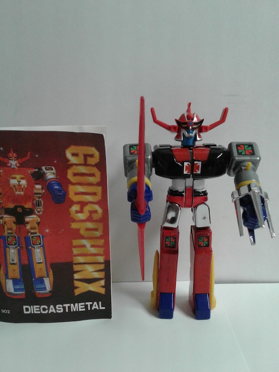 その他 1980s Godsphinx diecast l Super Robots GODSPHINX Diecast Metal #902 Vintage Chogokin 1980s