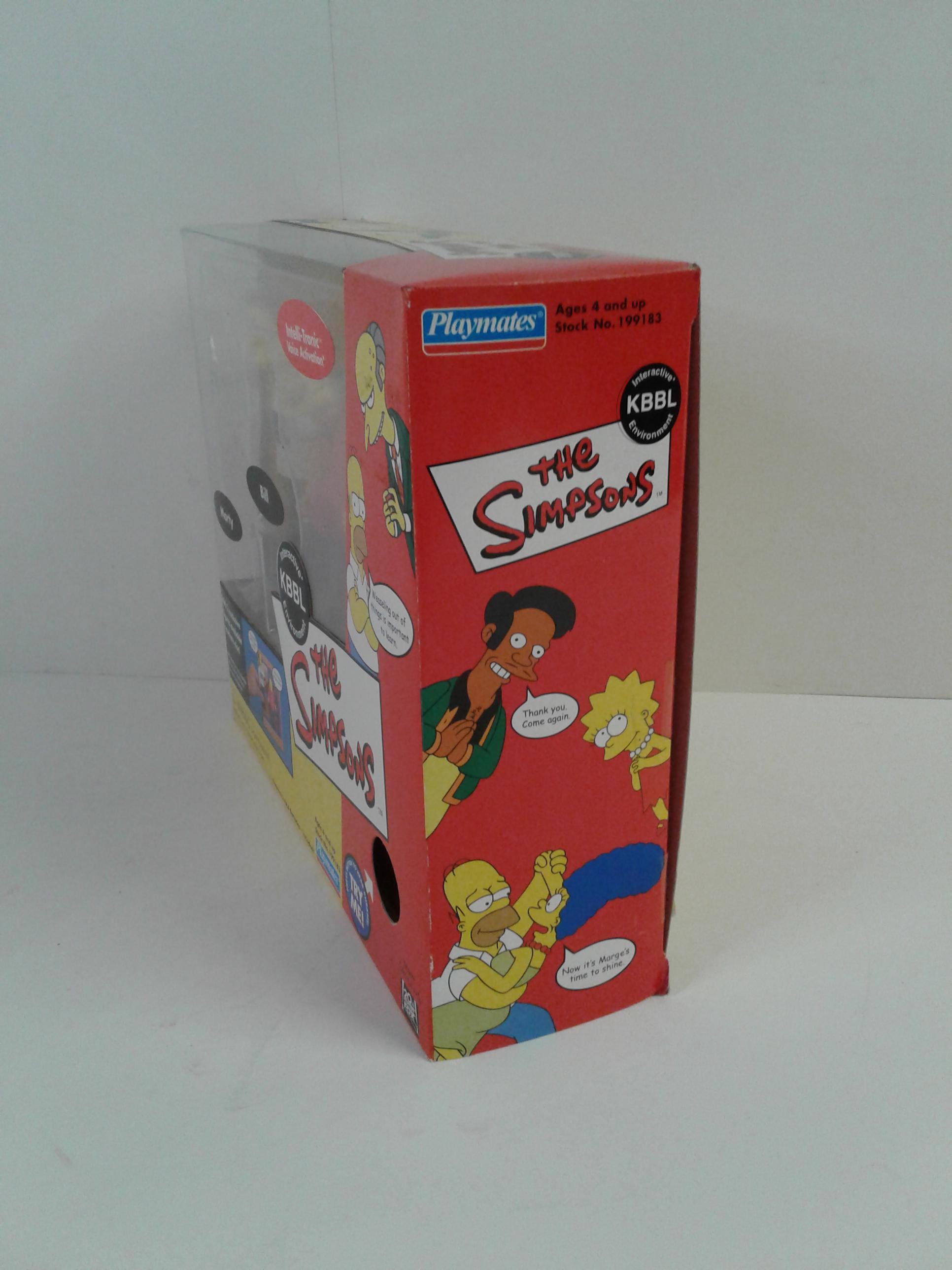Playmates the Simpsons: KBBL Bill & Marty World of Springfield