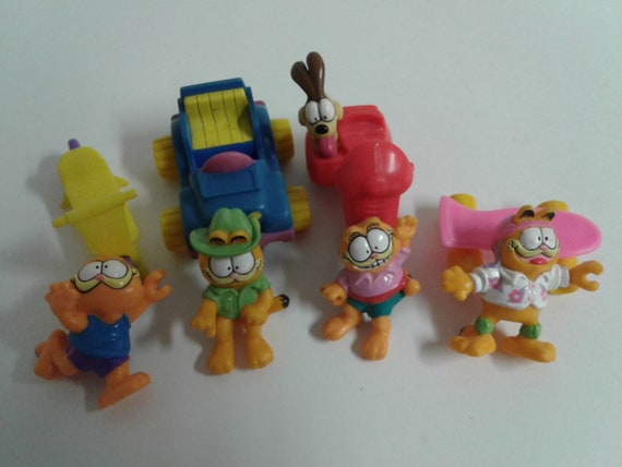 Buy Garfield Complete Set of 4 Vintage Mcdonald's Happy Meal Toys