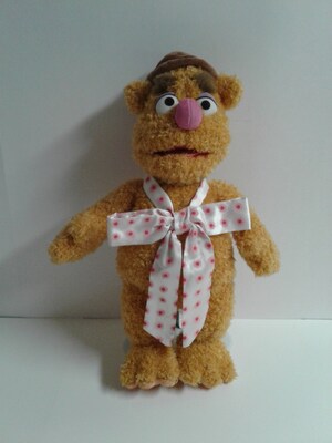Peluche Ours Fozzie Bear - 16 Pouces (40cm) - Doudou Doux Pour Enfants - Cadeau Anniversaire