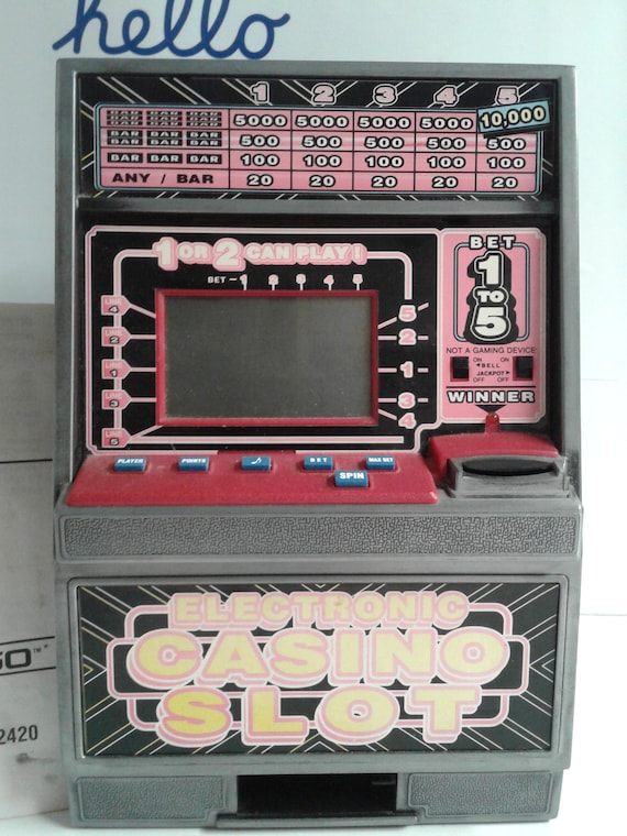 Jeu électronique Casino MG-200 - Lansay - Vintage Années 80/90 ? - Occasion