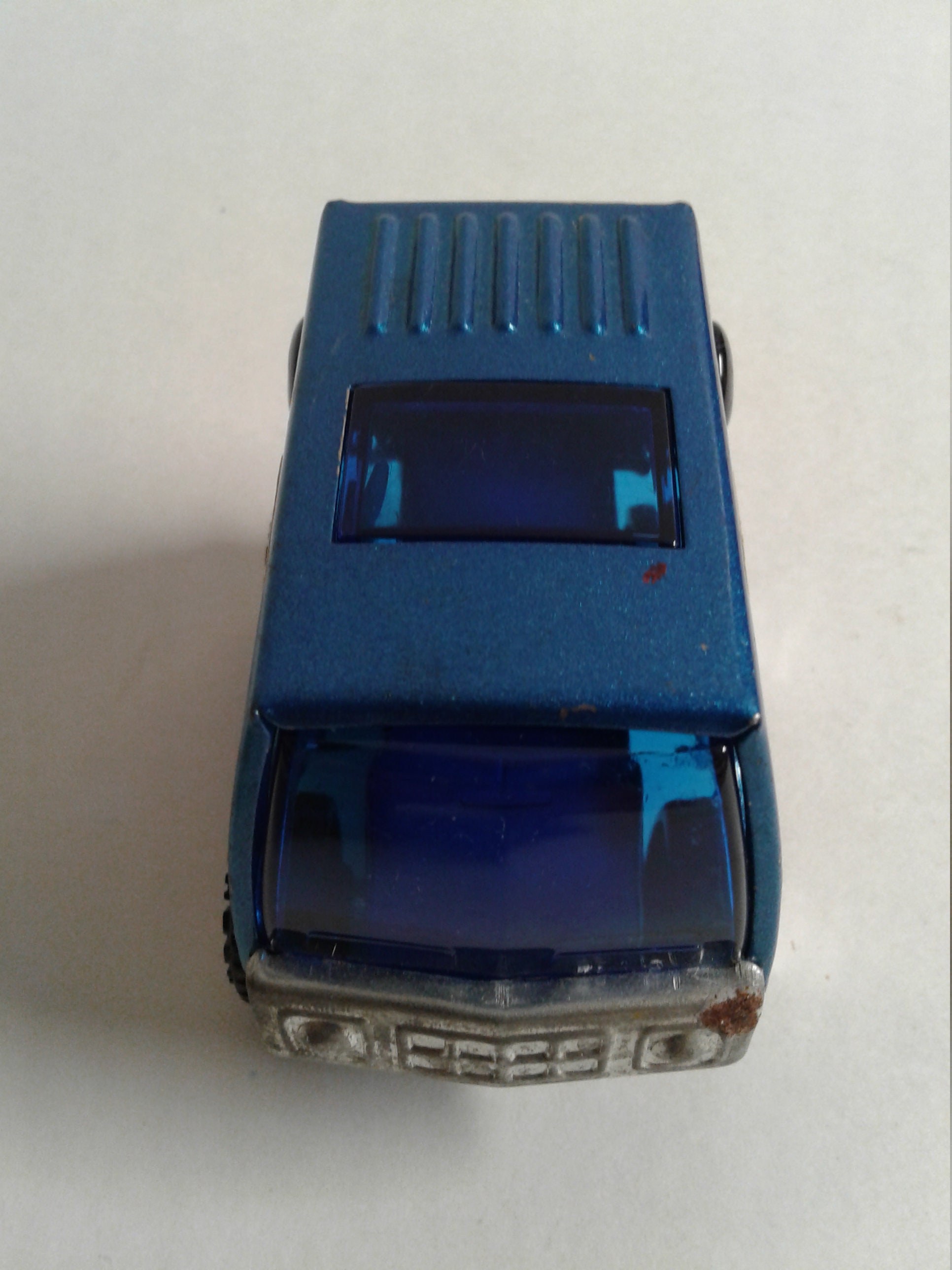Buddy L Metallic Blue Diecast Van Vintage Buddy L Corp Japan