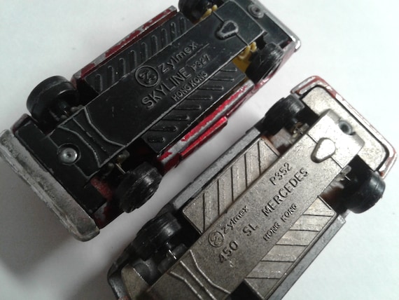 Vintage Zee Toys Zylmex 1:64 Diecast Car Lot of 2 Hong Kong - Etsy