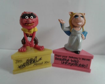 Figurine PVC vintage Waldorf Muppets Show Schleich ( 1978 ) – La Roue du Passé