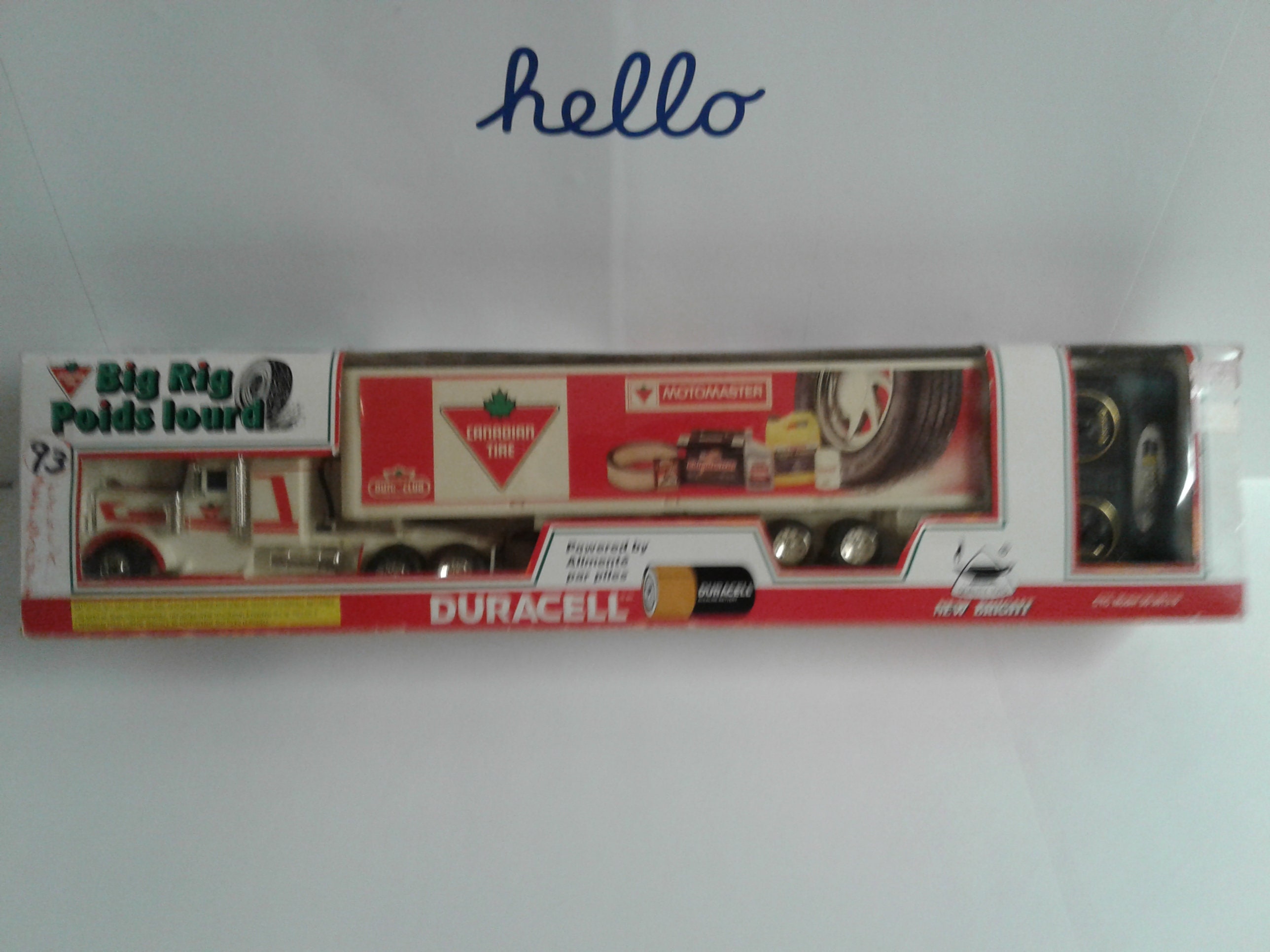 Vintage 1981 New Bright Canadian Tire Big Rig Remote Control Peterbilt Truck Etsy