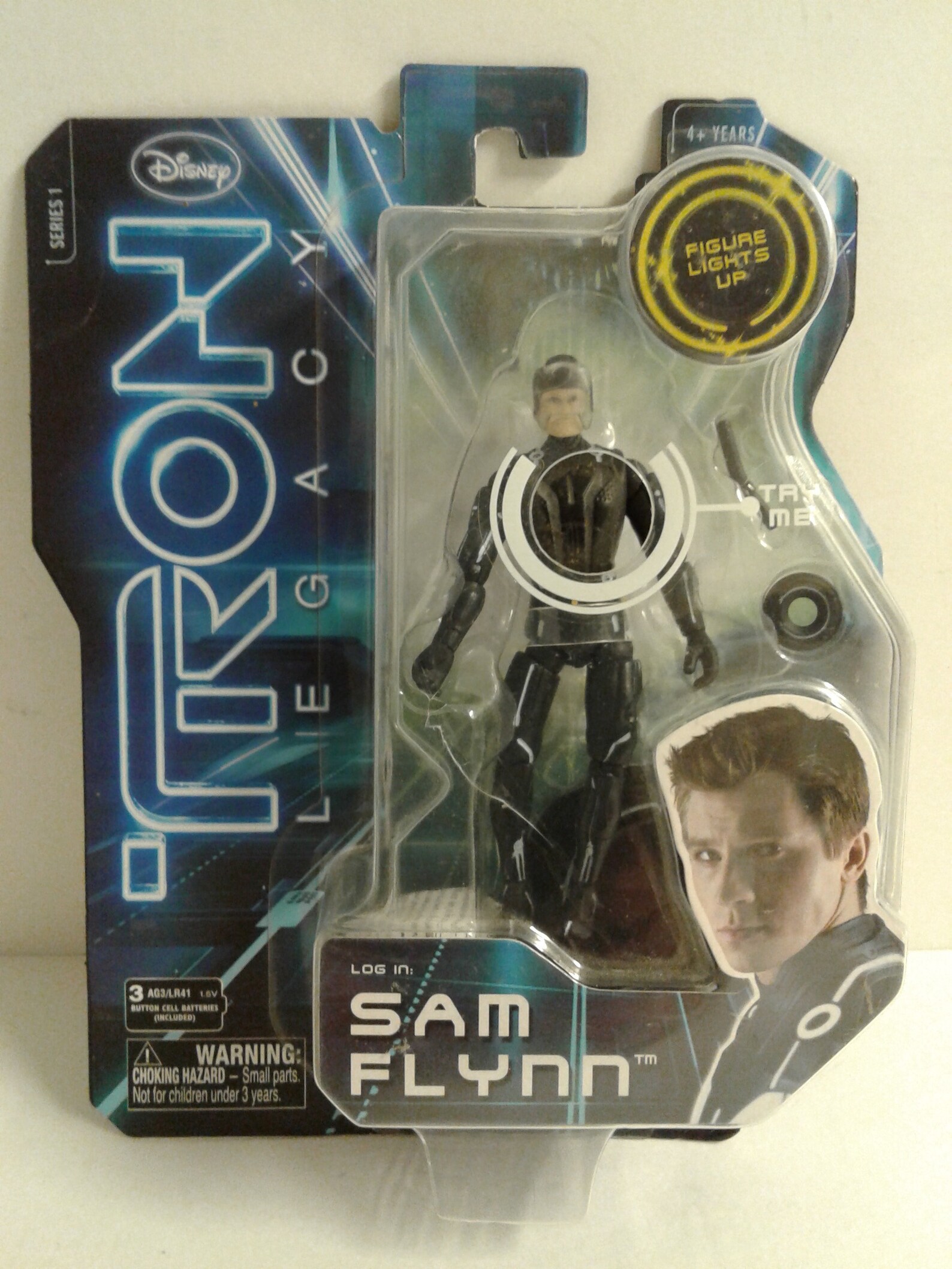 Disney TRON Legacy SAM FLYNN Light Cycle 4 Inch Figure Etsy