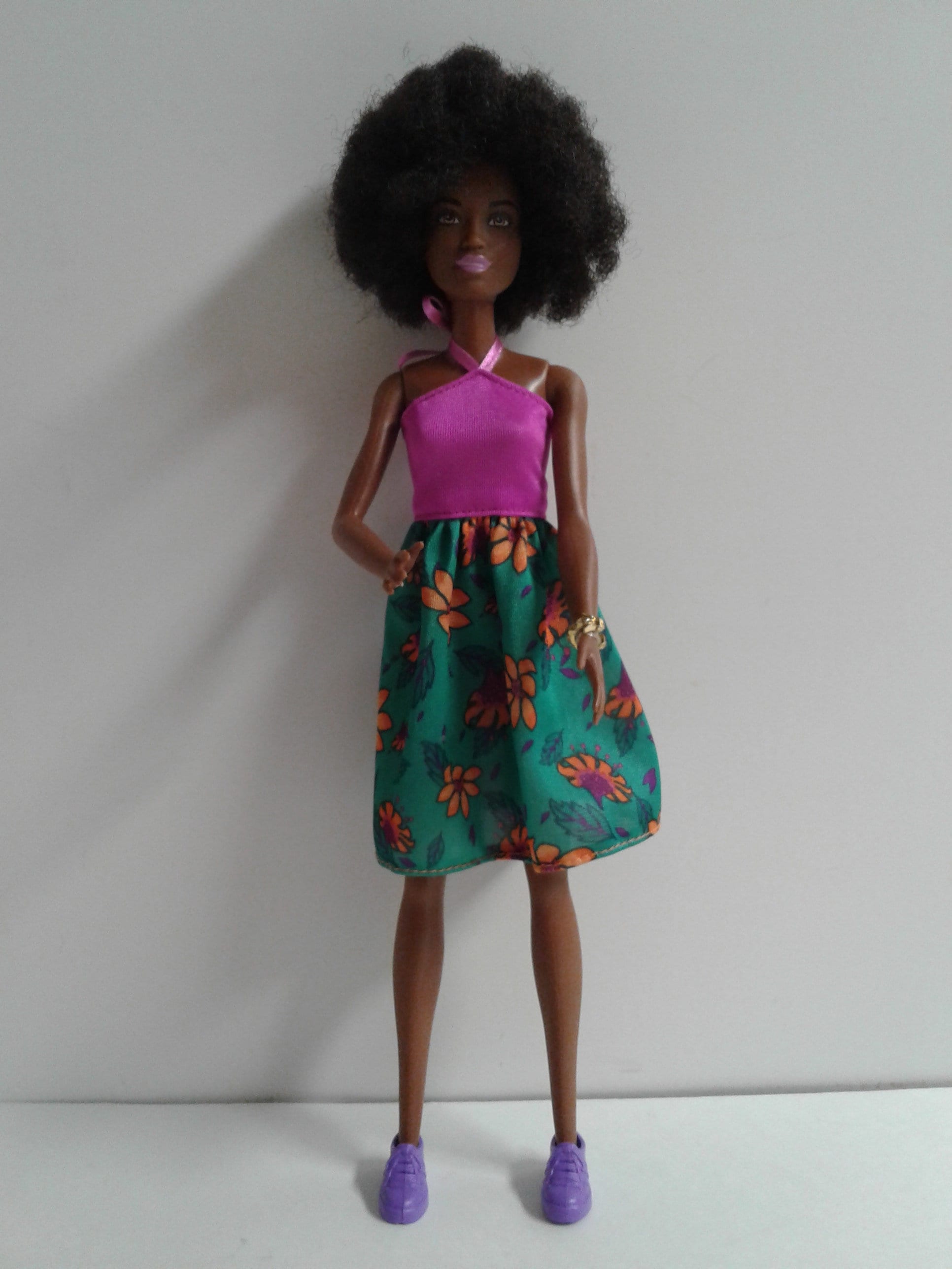 Periodic support Red date Black African American Barbie Doll 1186 MJ 1 NL Mattel 2015 - Etsy