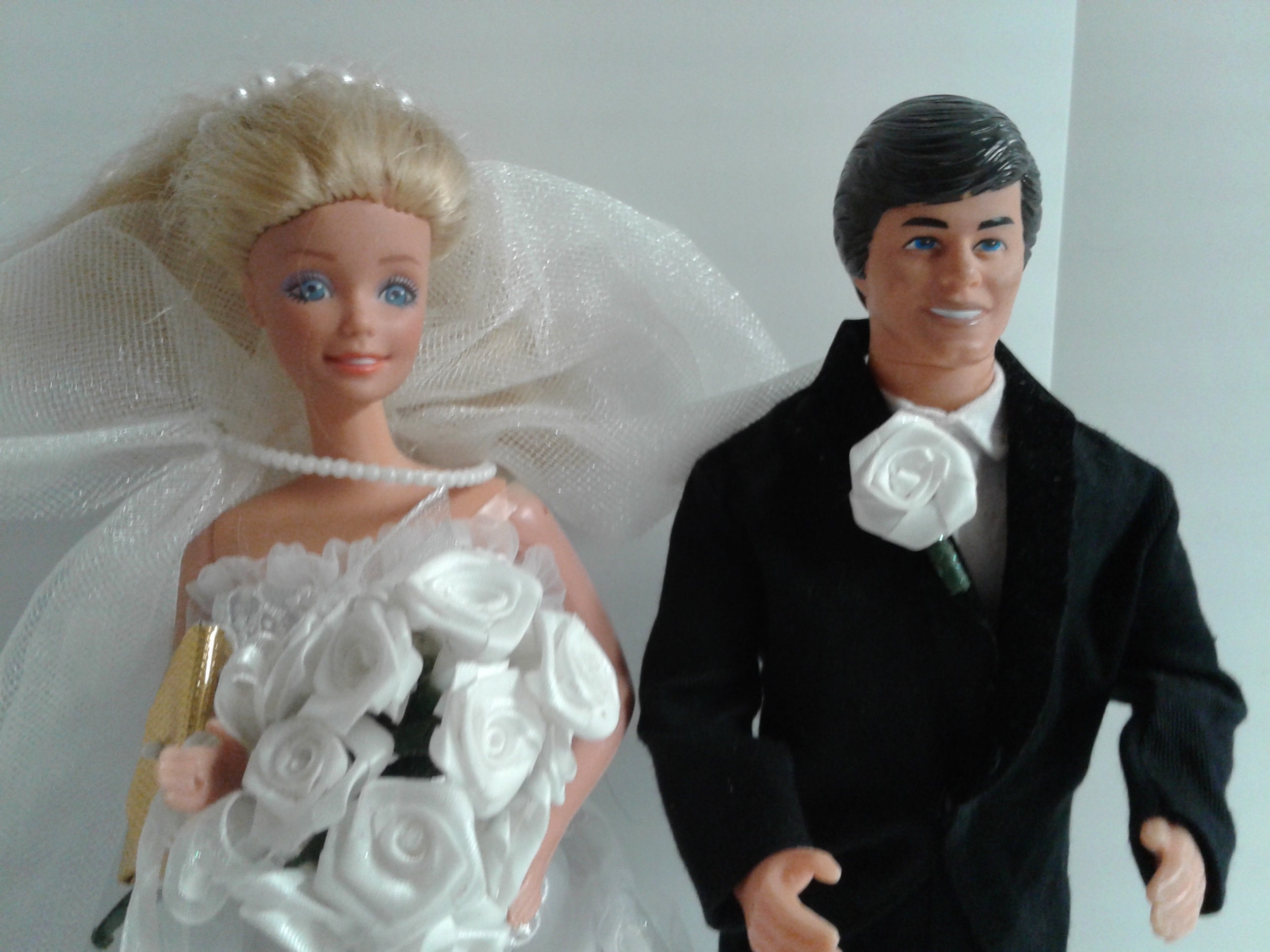 BARBIE And KEN Wedding Day Bride And Groom Dolls Mattel Etsy