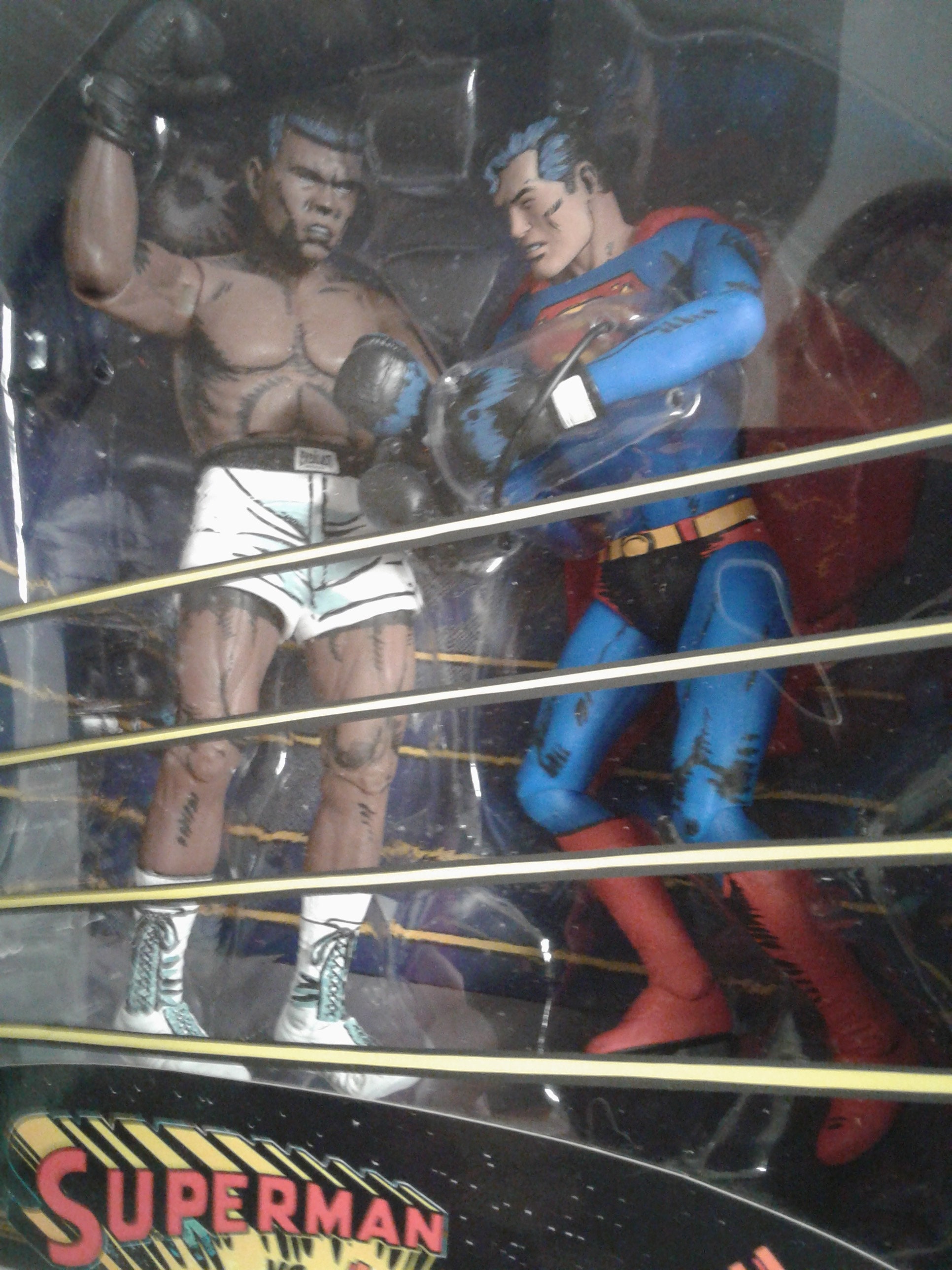 DC Comics NECA Superman Vs. Muhammad Ali 2-Pack Action