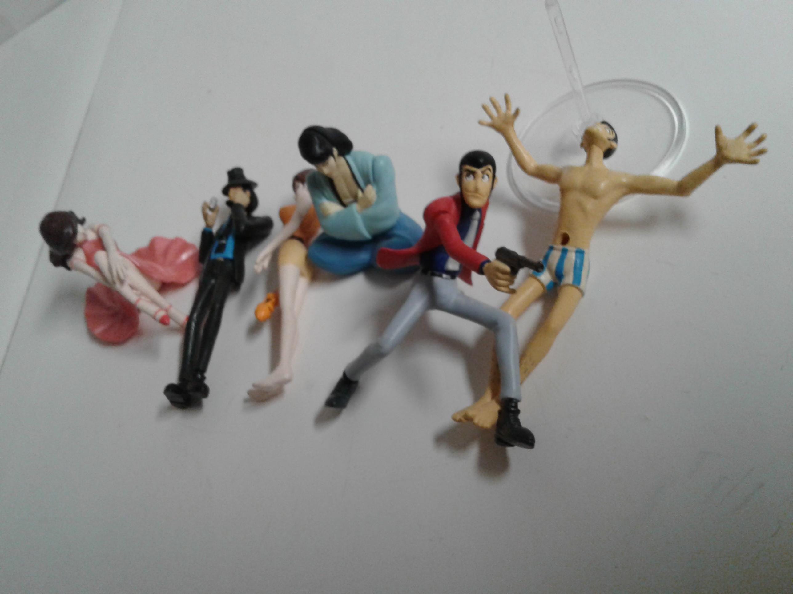 Lot Complet De 6 Gashapon Bandai – WXIII Patlabor Mobile Police, Neufs Scellés