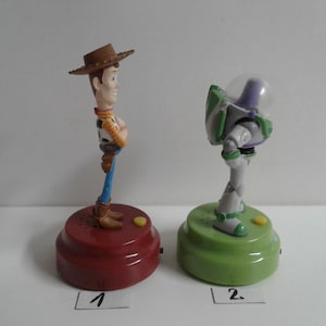 You Choose! Disney Pixar Dashboard Driver Talking Toy Story Woody OR Buzz Lightyear Figures image 4