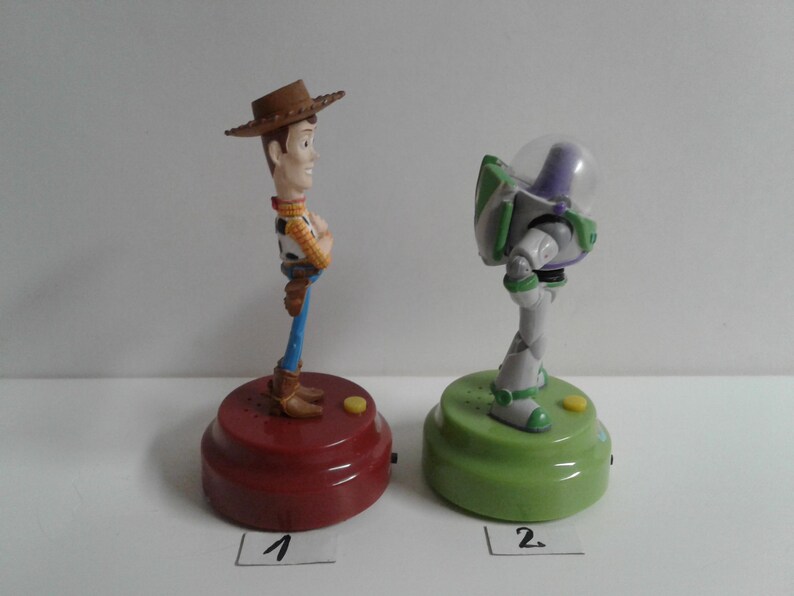 You Choose! Disney Pixar Dashboard Driver Talking Toy Story Woody OR Buzz Lightyear Figures image 4