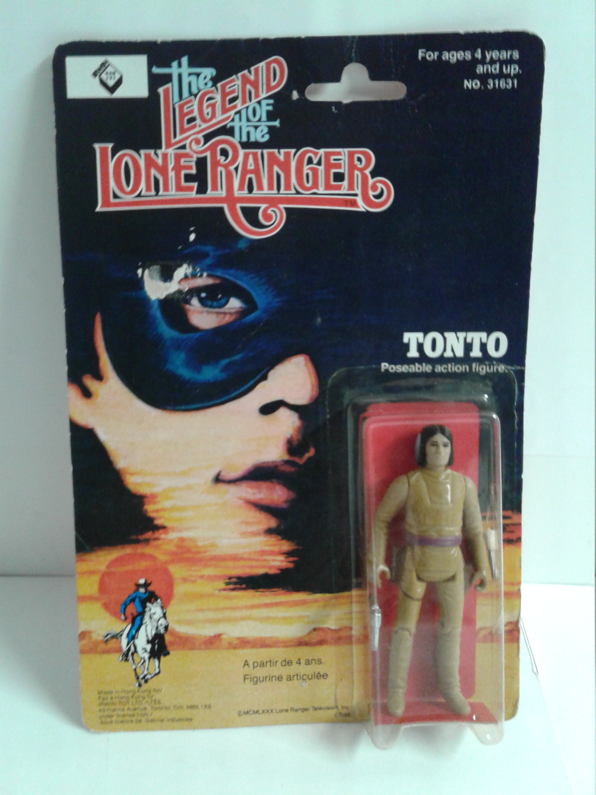 TONTO the Legend of the Lone Ranger Vintage 80's IRWIN Toy