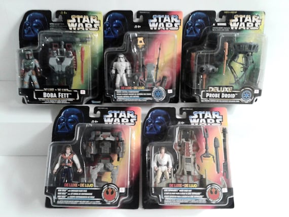 You Choose! Kenner Star Wars Deluxe Action Figures Hasbro 1996 - Etsy