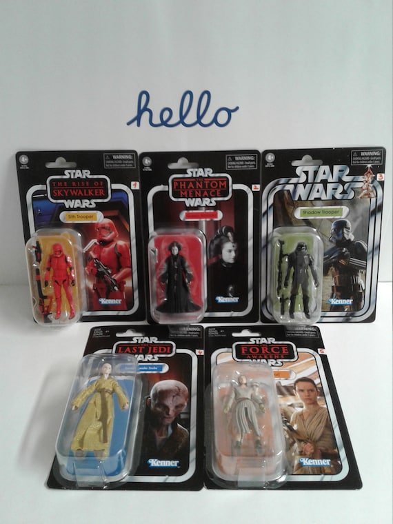You Choose Kenner Star Wars 3.75 Action Figures Etsy Hong Kong