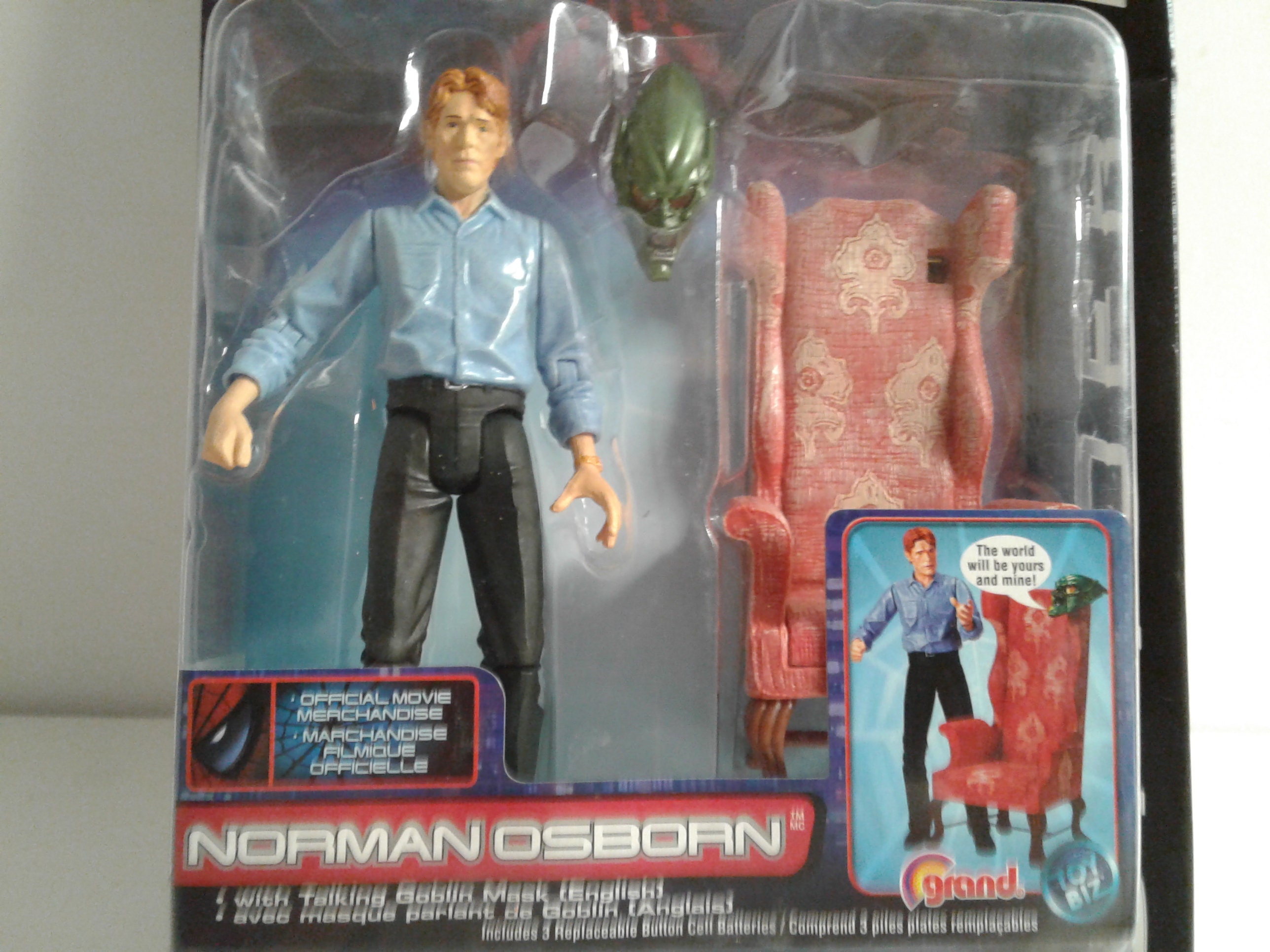 【送料無料】トイビズ スパイダーマン ノーマン・オズボーン アクションフィギュア トイビズ スパイダーマン ノーマン・オズボーン アクションフィギュア
