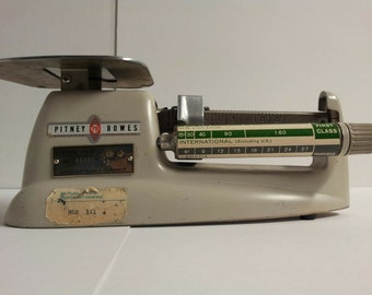 Retro Technology Are from The Pitney Bowse Electronic Mail Scale Model A500 Circa