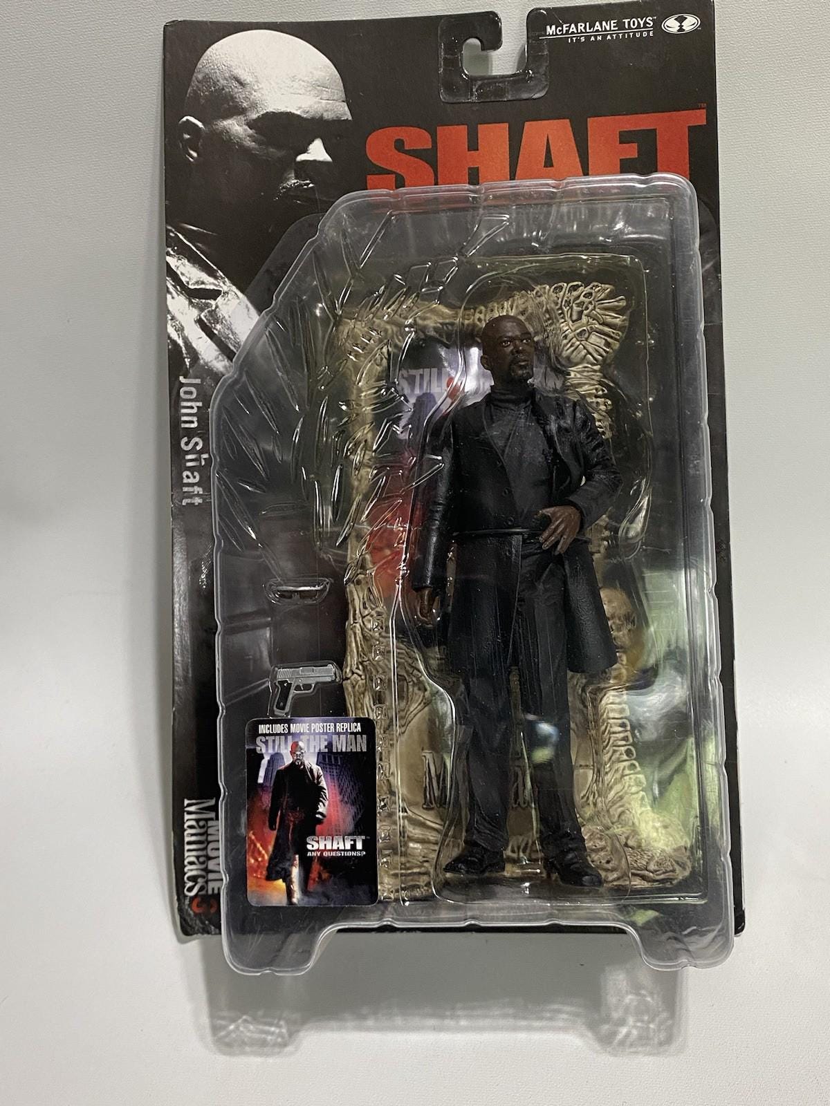 Mcfarlane Toys Movie Maniacs Series 3 Shaft Action Figure Spawn - Etsy