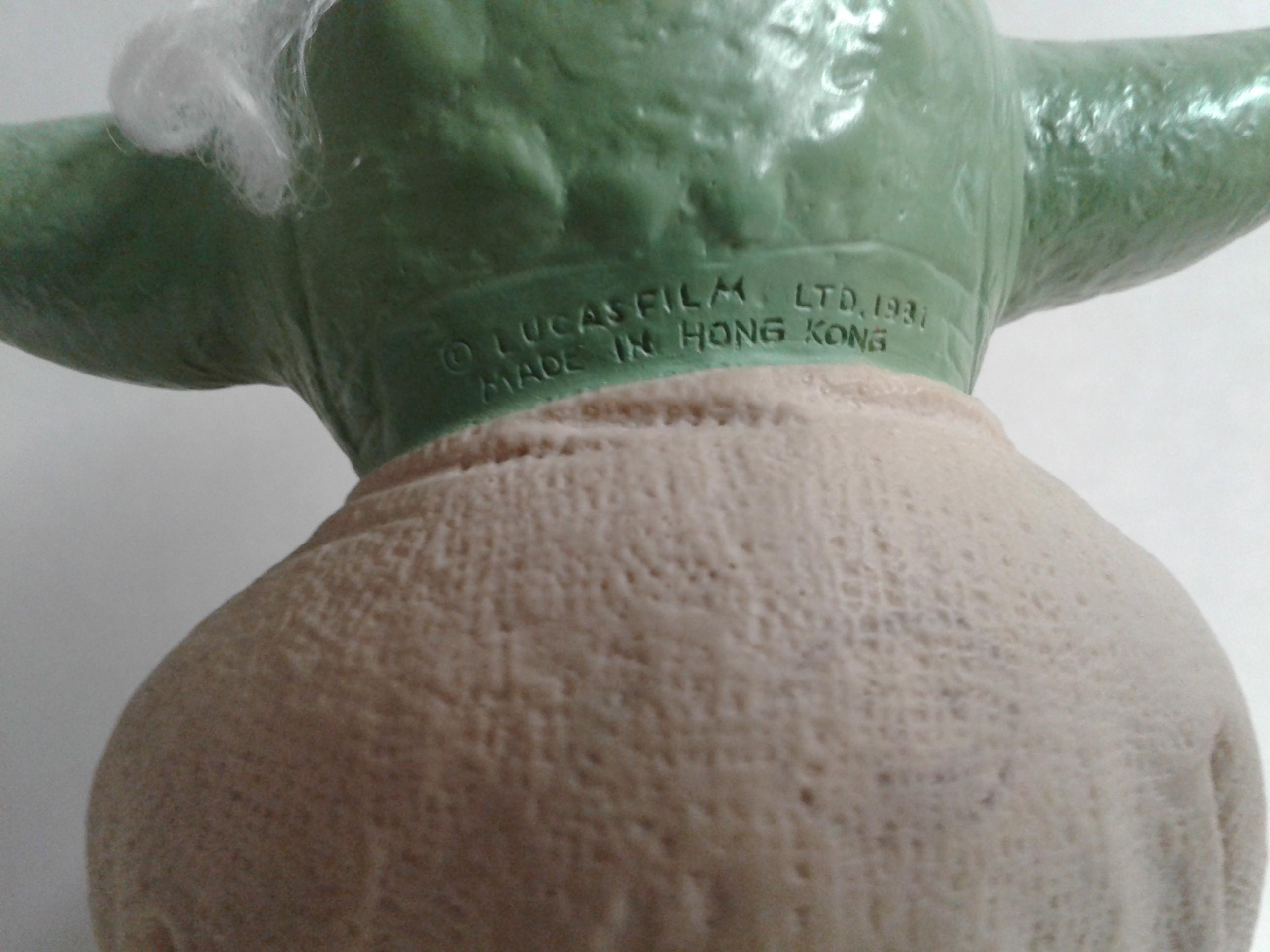 ヴィンテージ ケナー 1981年 スターウォーズ ヨーダ ハンドパペット