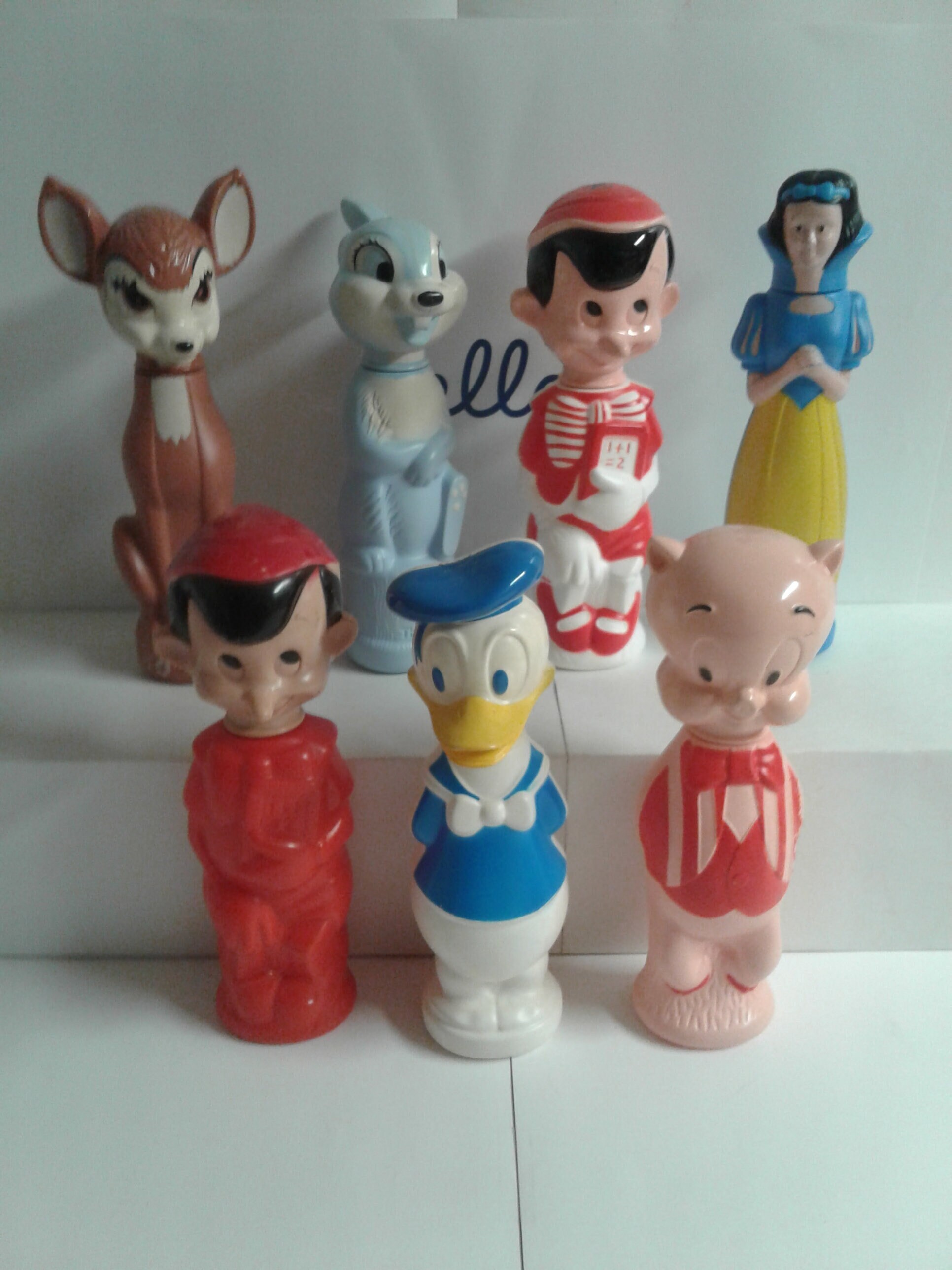 Lot of 7 SOAKY Shampoo Bottle All Different Characters (2) - Etsy