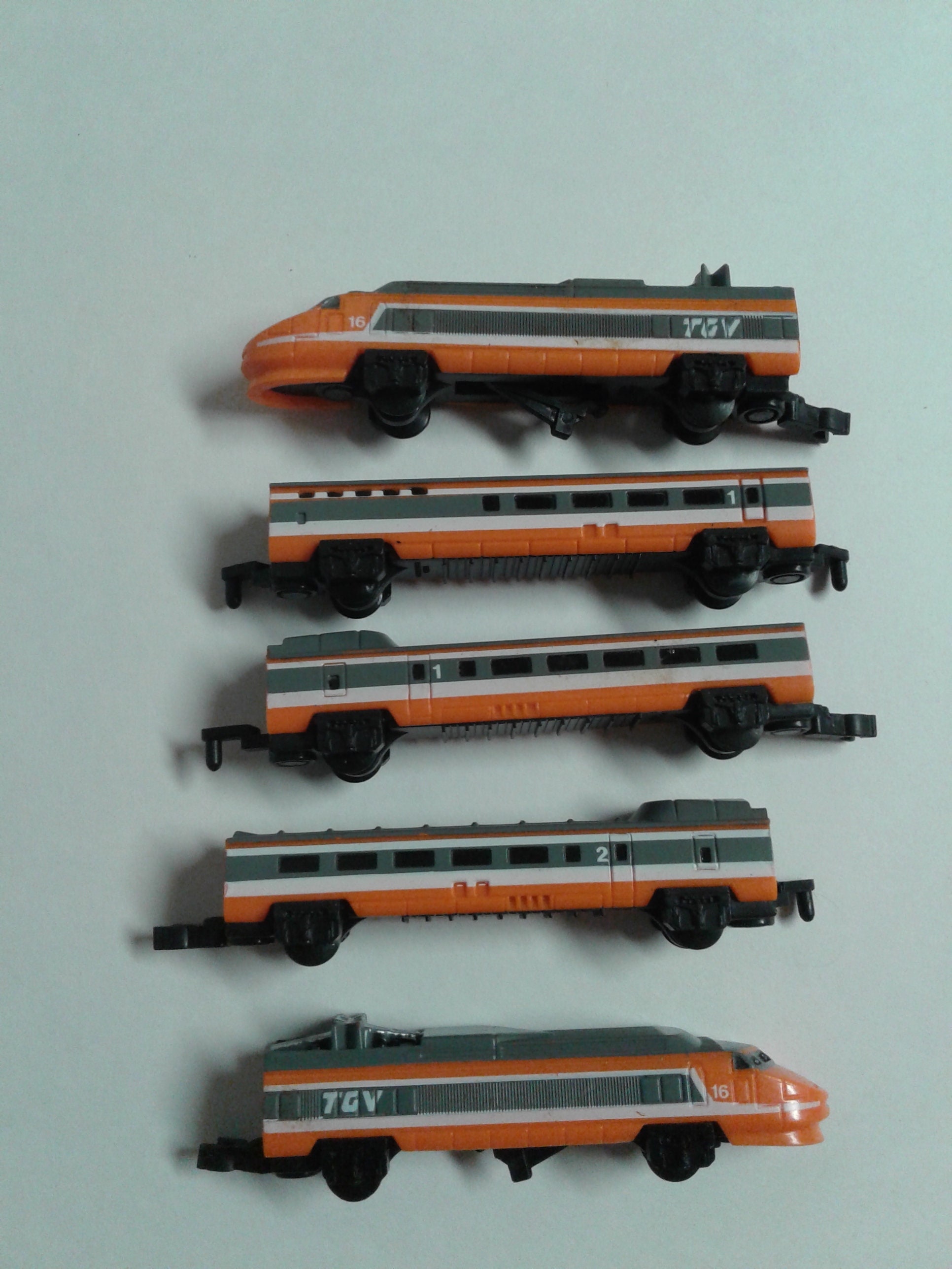 Lot Micro Machines Gare Et Train Bullet Train – Édition 1989, Jouet Vintage Pour Enfants Et Collectionneurs