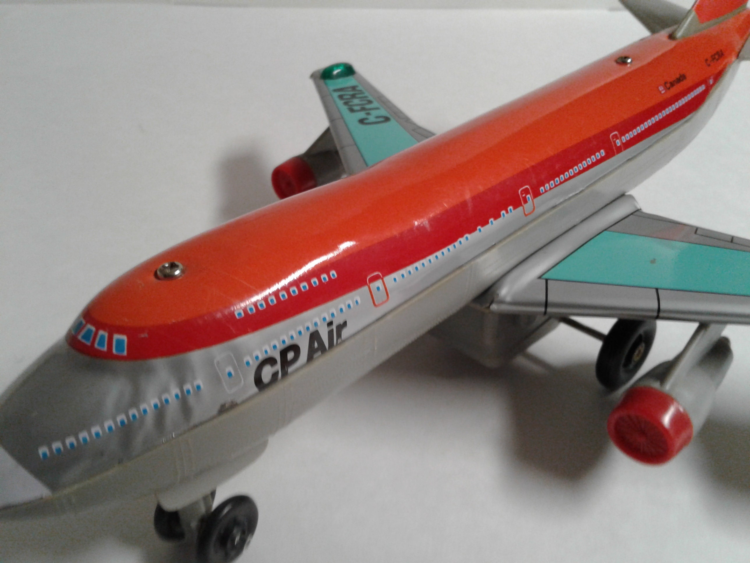 ヴィンテージ ボーイング 747 CP エアジェット機 ブリキおもちゃ