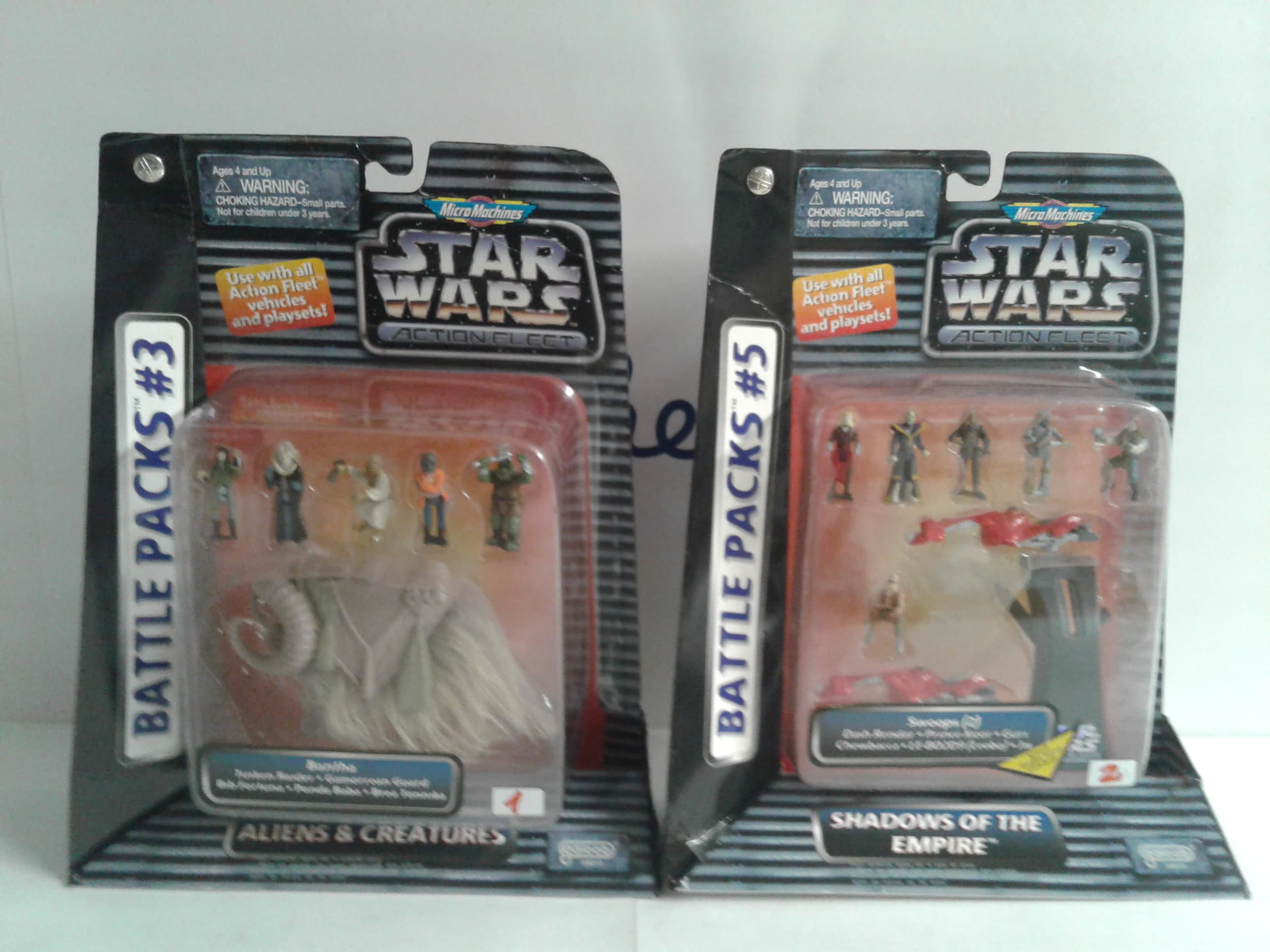 Star Wars Micro Machines Action Fleet Battle Pack #10 Ronto Luke Obi-Wan Jawa 