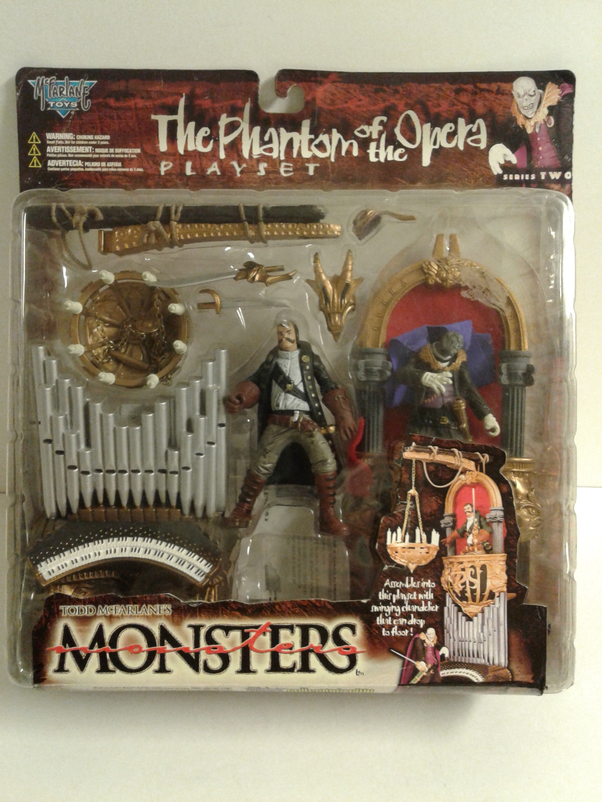 Mcfarlane Toys MONSTERS 2 the Phanton of the Opera Playset