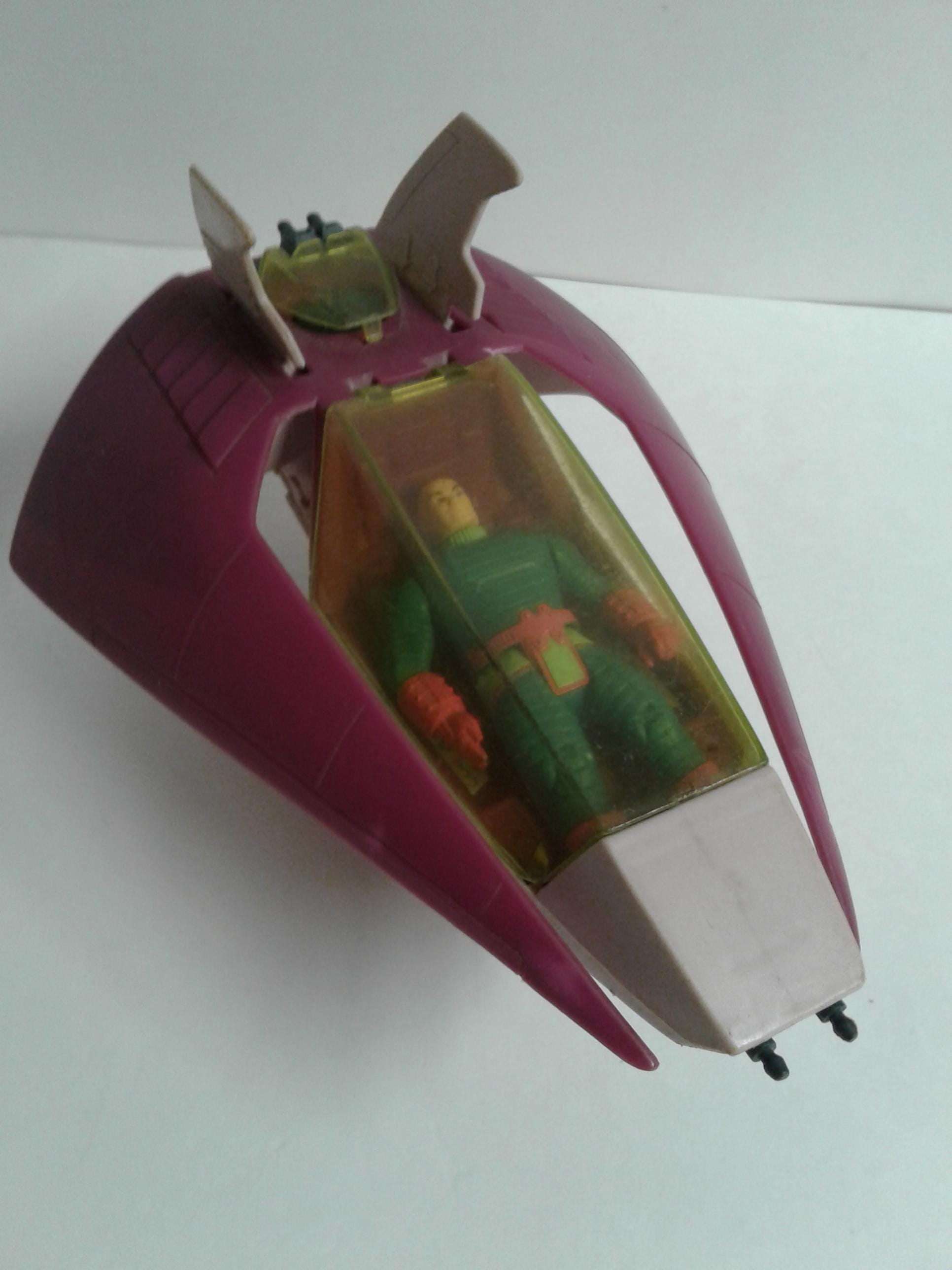 Vintage Lex Soar 7 Super Powers Action Figure & Vehicle - Kenner