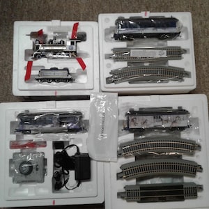 Hawthorne Village 鉄道模型 アメリカ M＆M’S 新品 箱付 Special Edition HAWTHORNE VILLAG M&M four car train set