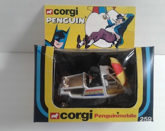 Corgi Penguinmobile 259, fundido a presión, escala 1:43, clásico, 1978