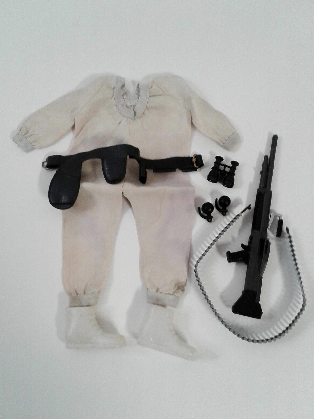 60年代 HASBRO GIジョー MP ユニフォーム装備セット Vintage 1960s G.I. Joe Hasbro Military Uniform/outfit/ Accessories