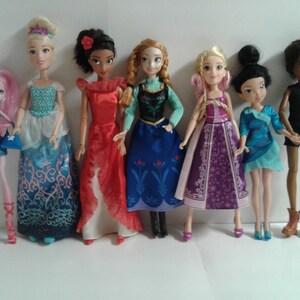 Lot of Vintage Mixed Barbie Dolls Disney, Mattel India