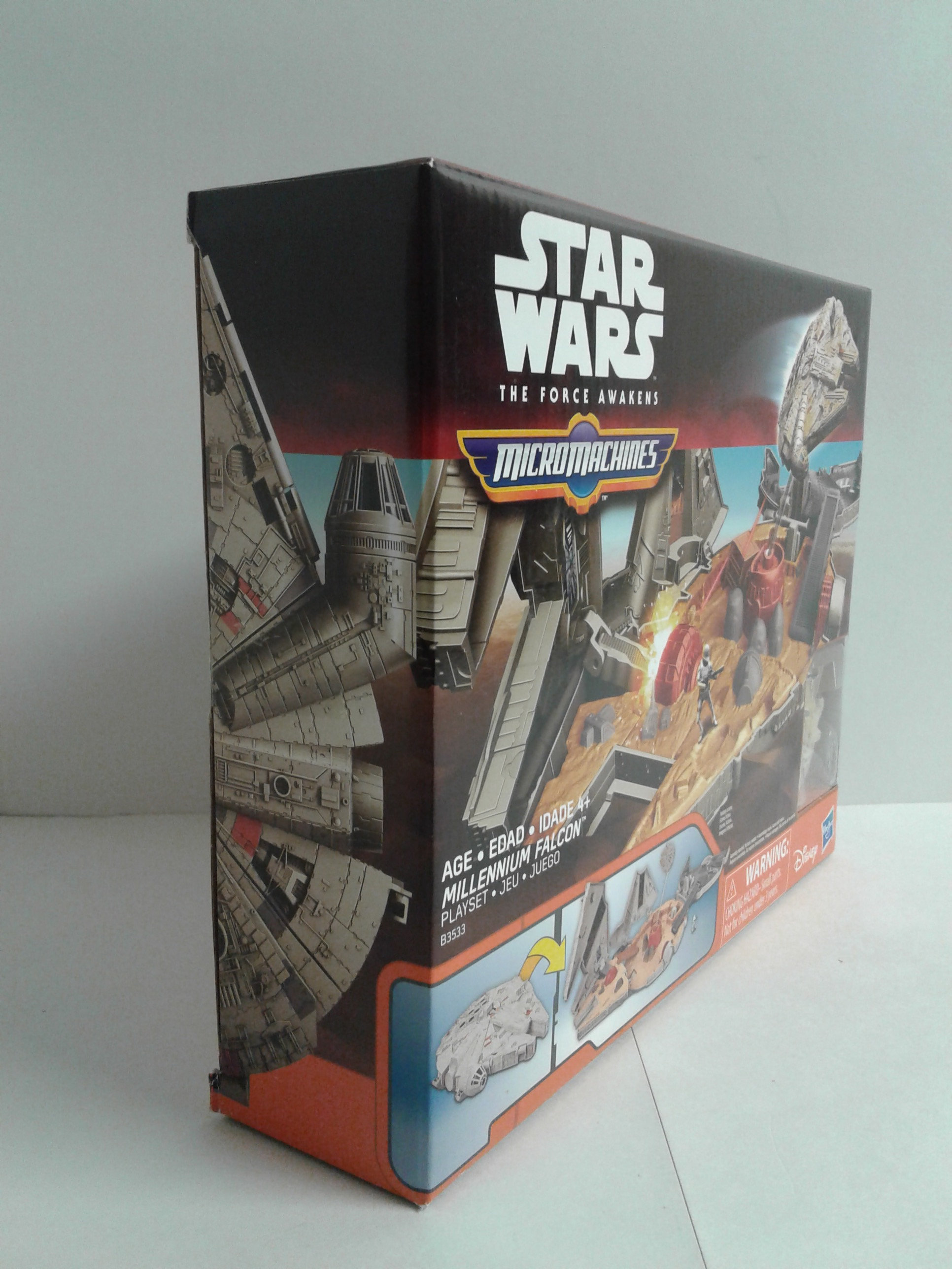 スター・ウォーズ ミレニアム・ファルコン マイクロマシーンズ プレイ