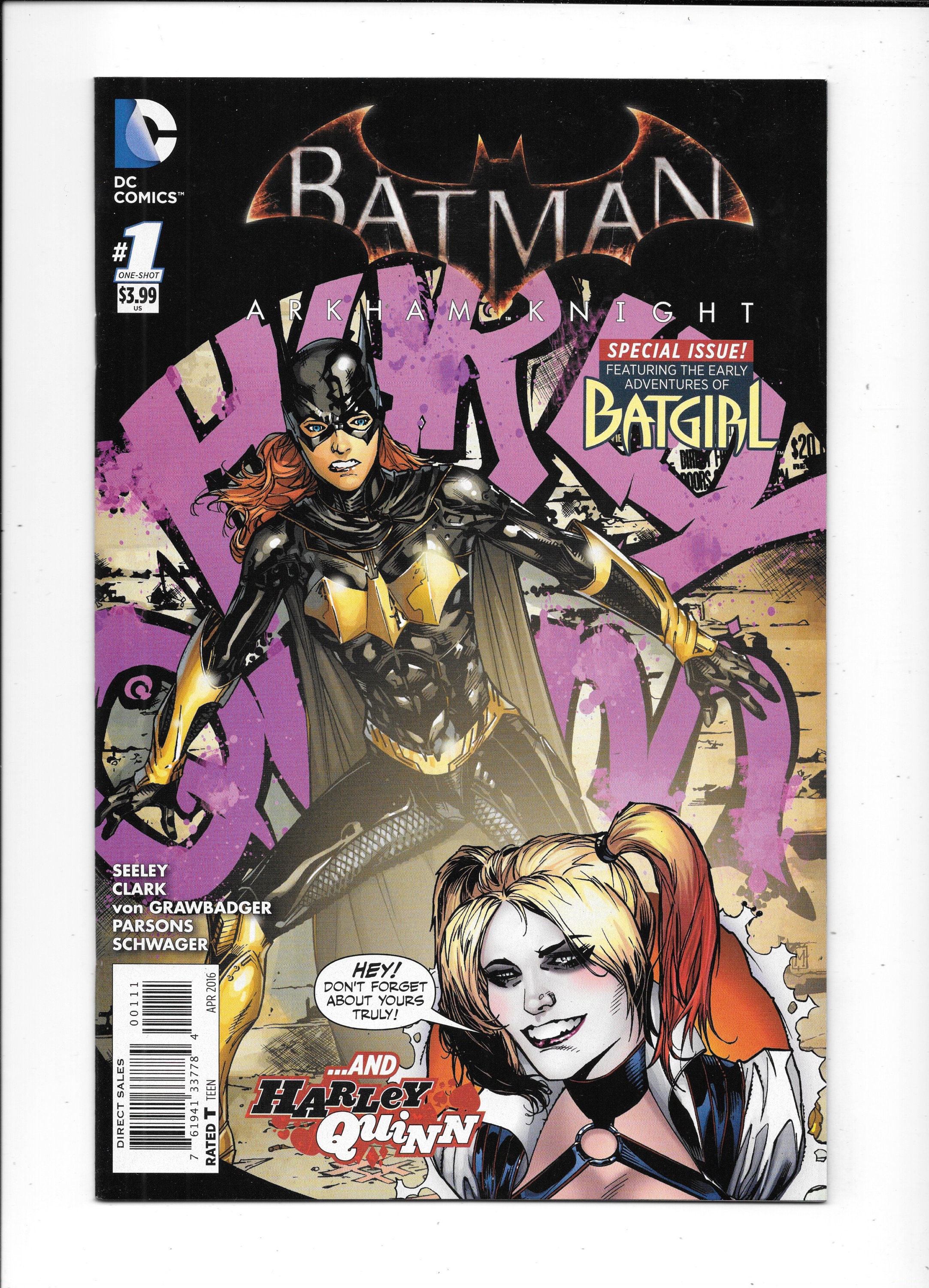 Batman Arkham Knight Batgirl & Harley Quinn 1 NM DC Comics - Etsy España