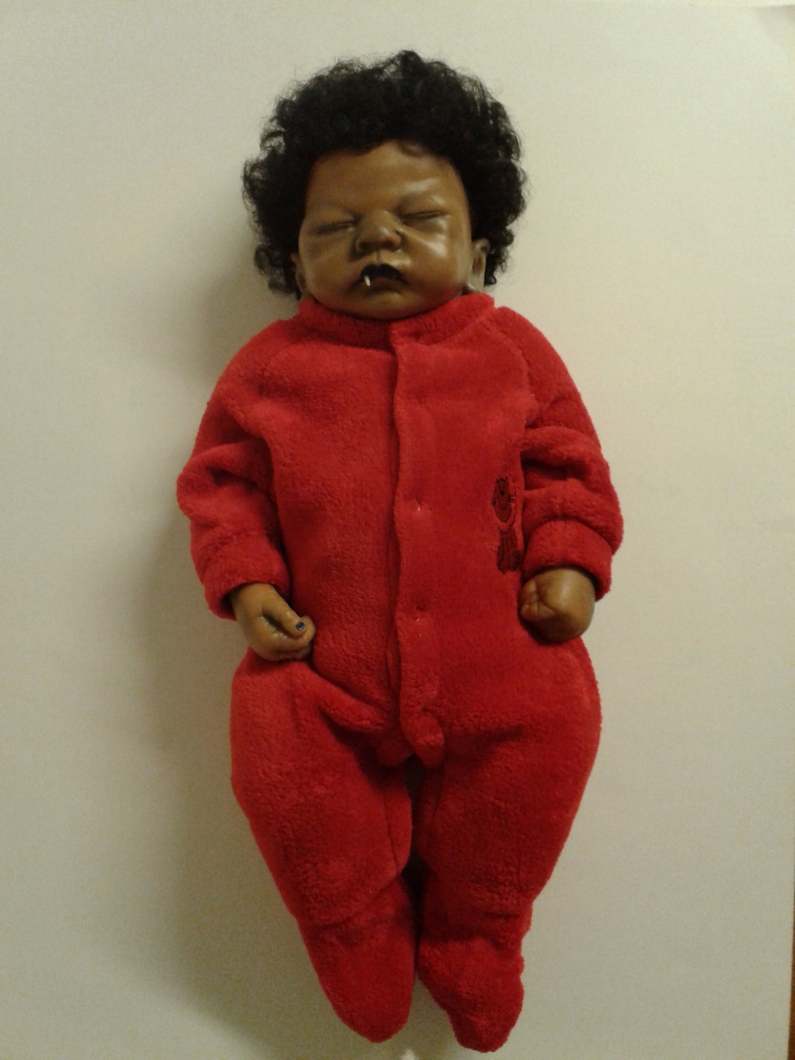 Reborn Baby Vampire 21 Inch Vinyl Doll Gothic Vampire Etsy