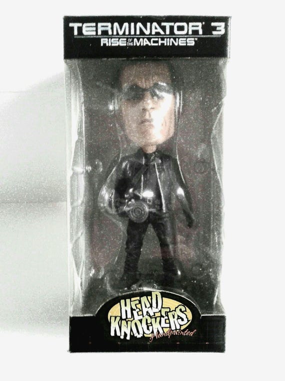 TERMINATOR ボブルヘッド フィギュア NECA Terminator 3 Rise of the Machines Head Knockers Bobble Head