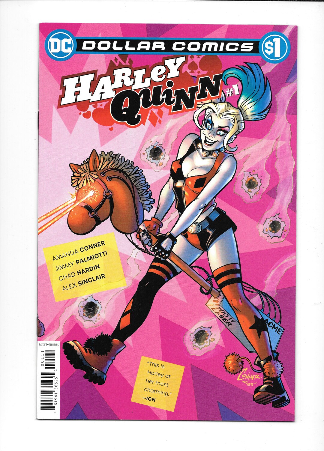 Harley Quinn 1DC NM Dollar Comic DC Comics Etsy
