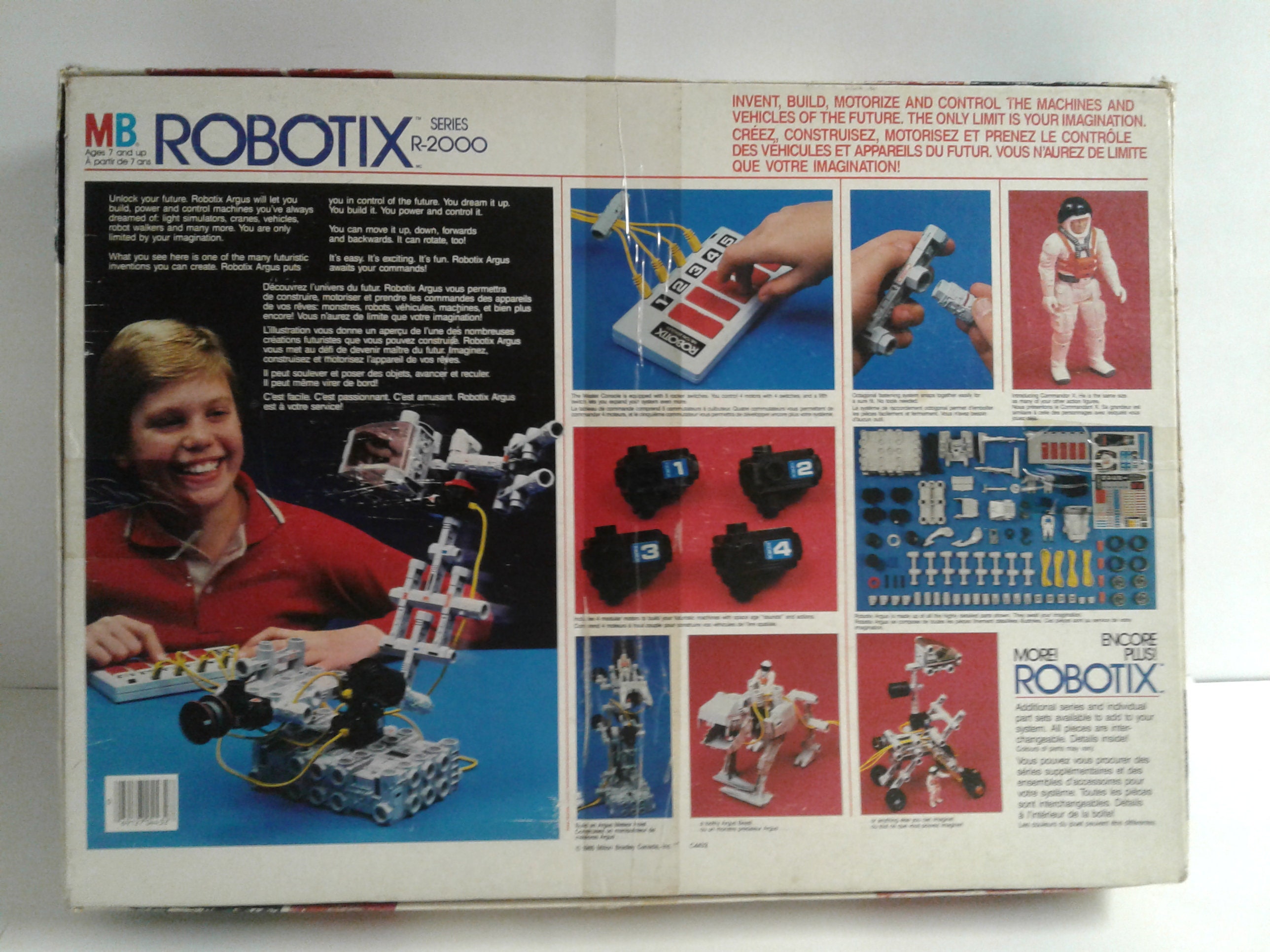 ROBOTIX Argus R-2000 Motorized Modular Building System Vintage