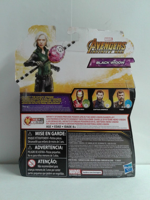 Avengers Infinity War BLACK WIDOW 6 Inch Action Figure Marvel