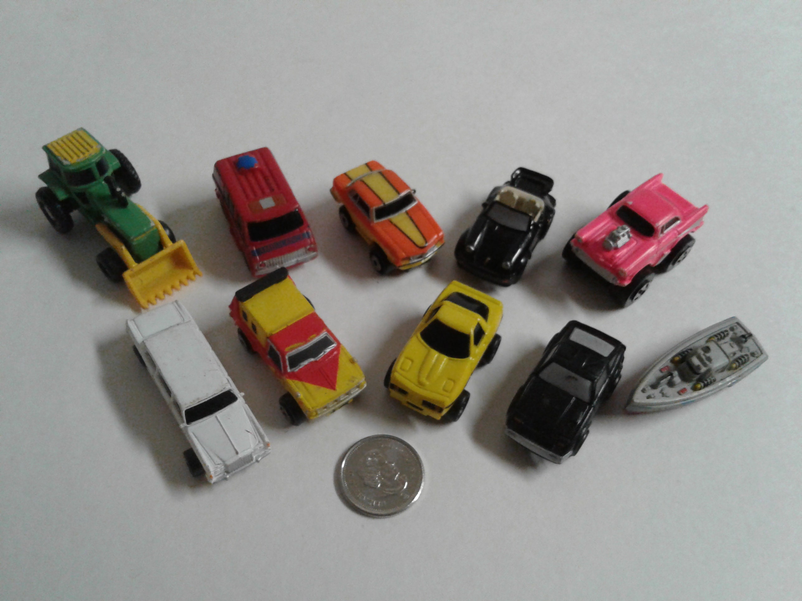 Mixed Lot of 10 Micro Machines, Funrise, Galoob, Dah Yang