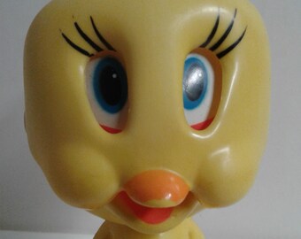 Vintage 1976 Mattel Looney Tunes Tweety Bird Talking Toy 7