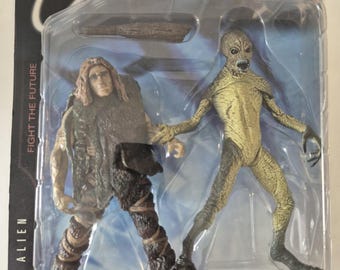 The X-files Series 1 Attack Alien & Primitive Man (caveman