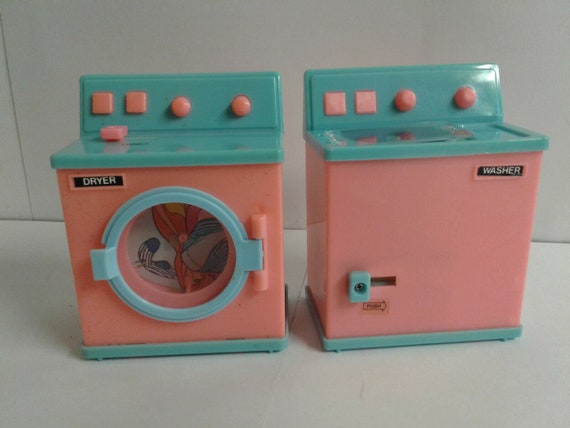 vintage barbie washer and dryer