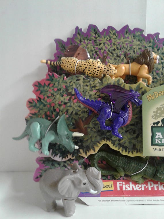 Disney Animal Kingdom Mcdonalds Happy Meal Toy 1998 Fisher Price