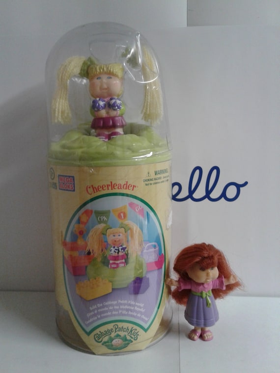 Mega Blocks Cabbage Patch Kids Cheerleader 21 Pcs. Pack Etsy
